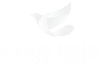 WHITE Hope help And care Logo